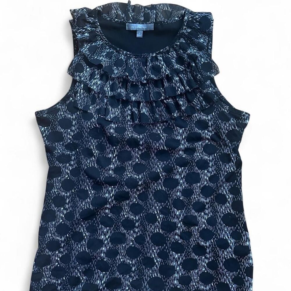 Ny-collection Women's Black with white top